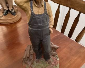 Vintage Sculpture of Thomas by Tom Clark
