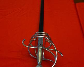 Sword Windass Steelcrafts SweptHilt Rapier with Scabbard  Stage  India  hilt view