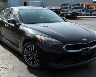 2018 Kia Stinger AWD Sedan Car VIN# KNAE25LAXJ6038297, Miles Showing On Odometer 66,213, Missouri Title