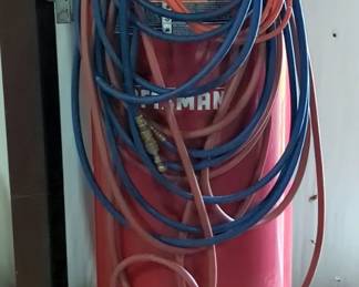 Sears Craftsman 60 Gal Twin Cylinder Oil Free Air Compressor 