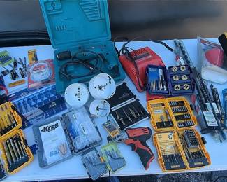 Drills, Impact Driver And Bits