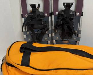 LLBean Winter Walker Snow Shoes with Storage Duffel Bag