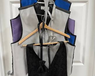 Mens AFTER SIX Formal Vests and Ties Large