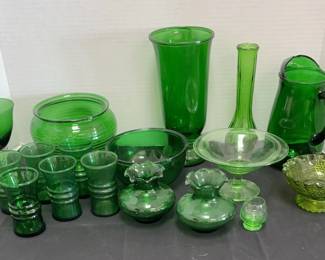 Green Glass Collection