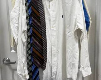 Mens Large Shirts and Sweaters Polo, Lacoste, Greg Norman, Sun Stone and More