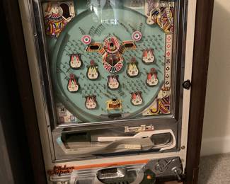 Restored and fully functional pachinko machine
