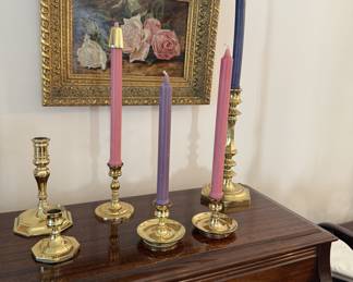 Baldwin Brass Candletsticks