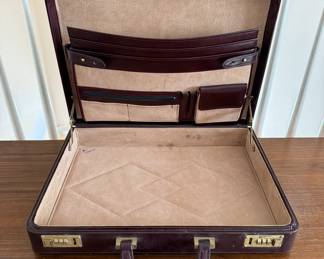 Vintage Leather Briefcase