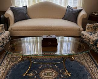 Chippendale style sofa