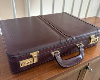 Vintage Leather Briefcase