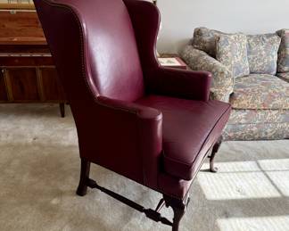 Hancock & Moore leather chair