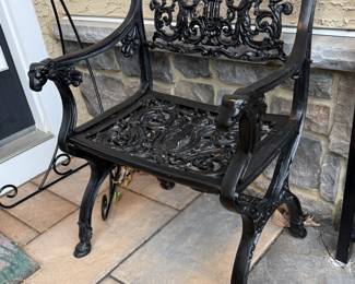 Wrought Iron Chair