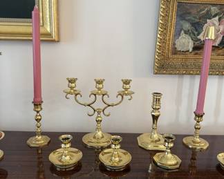 Baldwin Brass Candletsticks