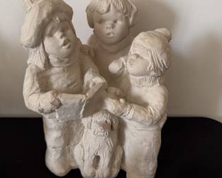 Dee Crowley Carolers Sculpture