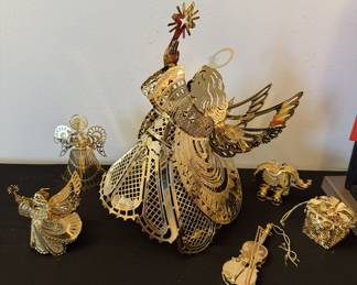 Baldwin Brass Tree Topper & Ornaments