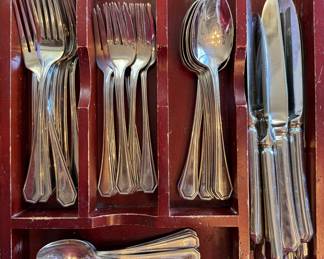 Stainless Flatware Set - Reed & Barton
