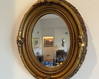 Vintage Oval Mirror