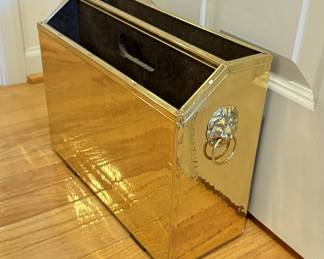 Brass Magazine stand