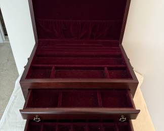 Mahogany Jewelry Box