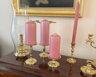 Baldwin Brass Candletsticks