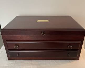 Mahogany Jewelry Box