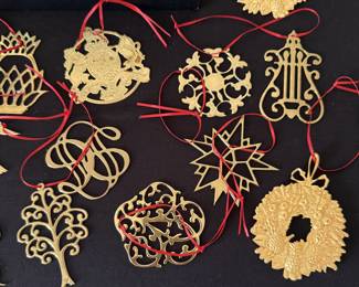 Virgina Metalcrafters Brass Ornaments