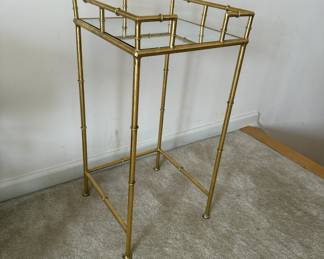 Brass bamboo stand