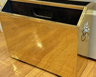 Brass Magazine stand