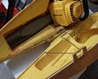 McCullough chain saw