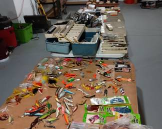 Vintage fishing lures