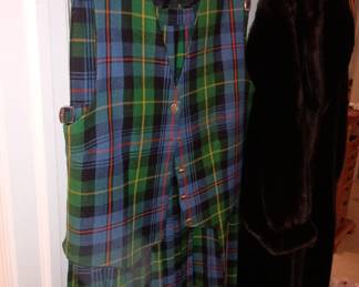 Wool vest with skirt made in Ireland 