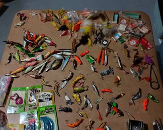 Spin casting lures, jigs and more