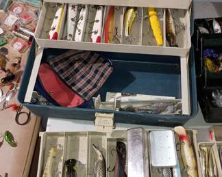 Some lures in original boxes