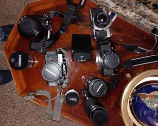 Olympus cameras , lens' and camera Accessories for SLR  camera's 