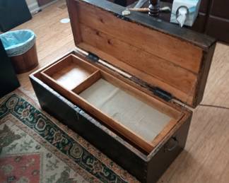 Antique tool chest 