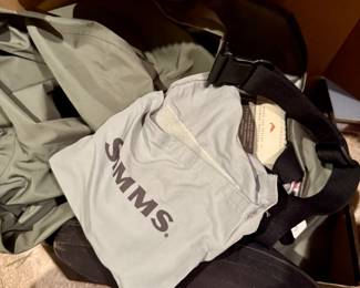 Simms stocking foot waders - Size XL