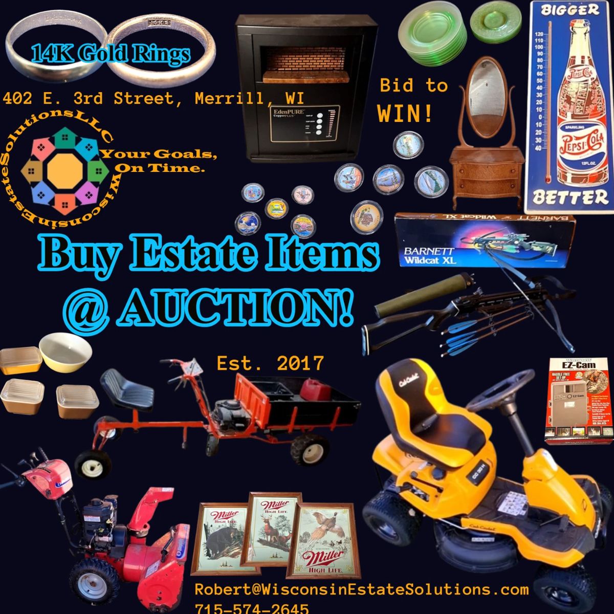 .Merrill Estate Items