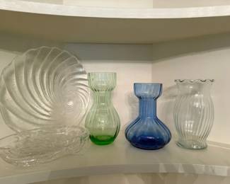 Swirled Glass And Plastic Mystery Lot