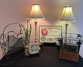 French Style Lamps Decor