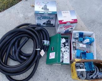 Electrical and Sump Pump Mystery Lot