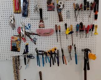 Shop Tools and Tape Mystery Lot
