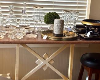 Assorted Crystal & Glass