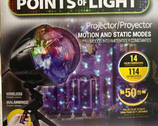 Christmas “Point of Lights” Projector LED Light Show