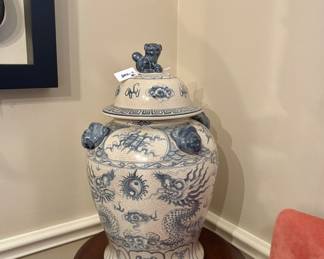 Large Vintage Ginger Jar