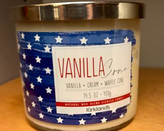 Kirklands Scented in “Vanilla Cone” (New)