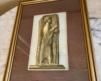 Hand Colored Copper Engraving