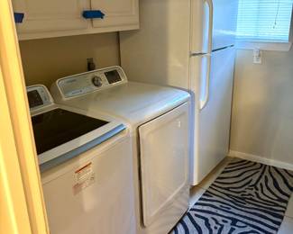 Washer / Dryer & Refrigerator