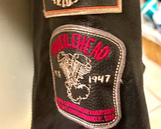 Harley Davidson Leather Jacket (Sleeve View)