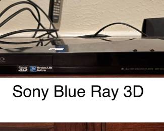 Sony Blue Ray 3D Player