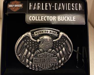 Harley-Davidson Collector Buckle “ Born To Ride”